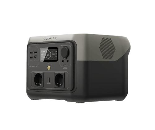EcoFlow RIVER 2 Max 512 Wh - kaasulla toimiva kannettava akkuasema / akkupankki