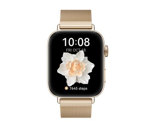 Huawei Watch Fit 3, metalli, kulta - Älykello - Smartwatch