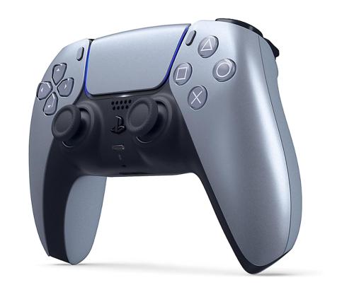 Sony DualSense, PlayStation 5, hopea - Peliohjain
