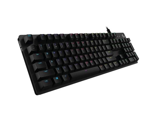 Logitech G512 Carbon Lightsynch, GX Red, US, musta - Mekaaninen näppäimistö