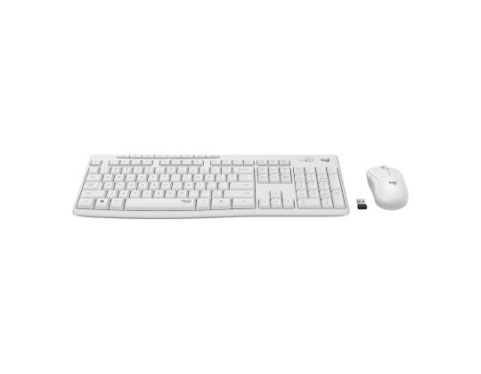 Logitech Slim Combo MK295, US, valkoinen - Langaton näppäimistö + hiiri