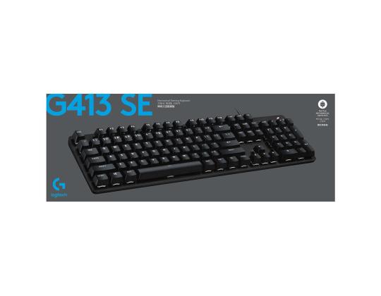 Logitech G413 SE, SWE, musta - Mekaaninen näppäimistö