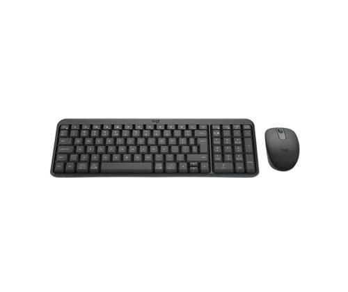 Logitech MK250 Compact, Bluetooth, SWE, musta - Langaton työpöytälaite