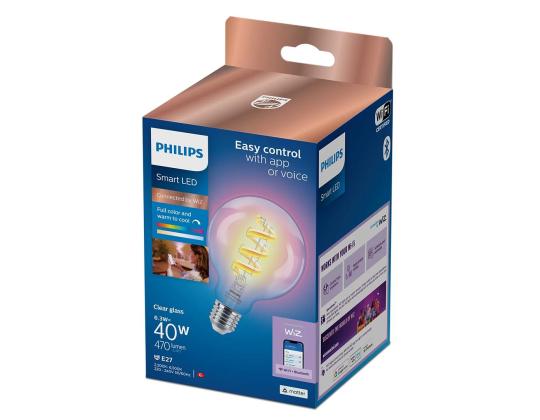 Philips WiZ LED Smart Bulb, 40 W, E27, RGB - Nutivalgusti