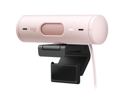 Logitech Brio 500, FHD, vaaleanpunainen - verkkokamera