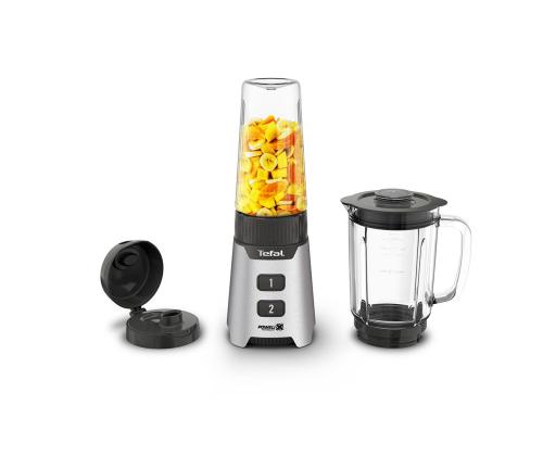 Tefal Minimix, 400 W, hopea - Tehosekoitin + take-away-pullo