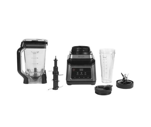 Ninja 2-in-1, Auto IQ, 1200 W, hopea/musta - Tehosekoittimet