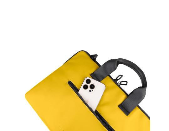 Tucano Gommo Slim Brief, 14´´, keltainen - Kannettavan tietokoneen laukku