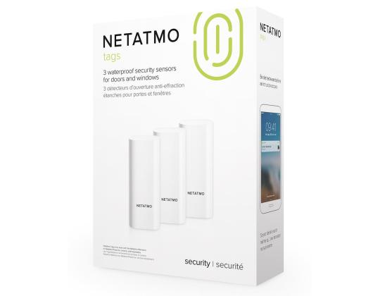 Netatmo, 3 tk, valkoinen - Juhtmevaba ukse-/aknaandur