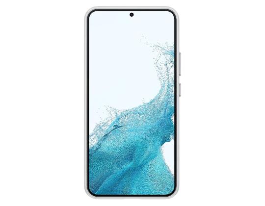 Samsung Galaxy S22+ Nahkakuori, nahkaa, harmaa - Älypuhelinkotelo