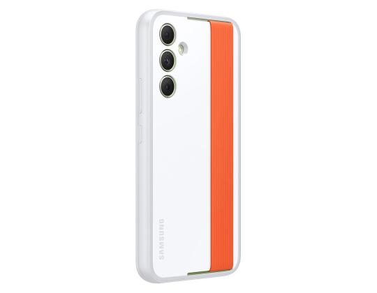 Samsung Silicone Haze Grip Case, Galaxy A54, valkoinen - kotelo