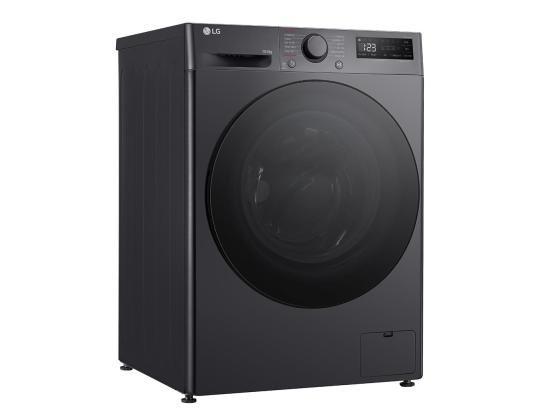 LG, 10 kg / 6 kg, syvyys 56,5 cm, 1400 rpm, musta - Pesukone kuivausrummulla