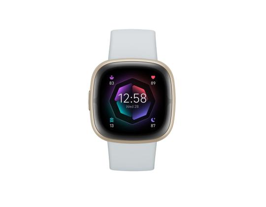 Fitbit Sense 2, kulta/vaaleansininen - Älykello