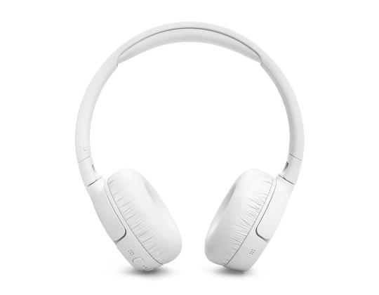 JBL Tune 670NC, mukautuva melunvaimennus, valkoinen - On-ear langattomat kuulokkeet
