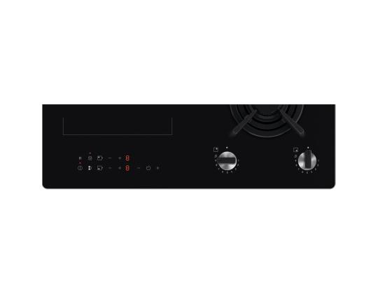 Electrolux, laius 60 cm, must - Integreeritav induktsioon-gaasipliidiplaat