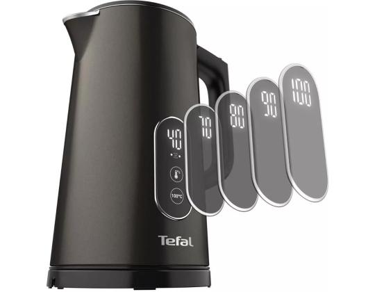 Tefal Digital, 1,7 L, 1800 W, harmaa - Vedenkeitin