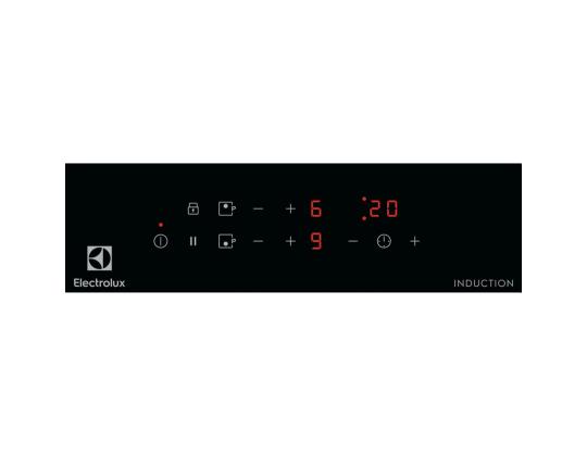 Electrolux, leveys 29 cm, kehyksetön, musta - Integroitu induktioliesi