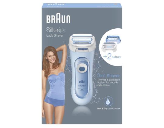 Braun Silk-épil, sininen - Parranajokone