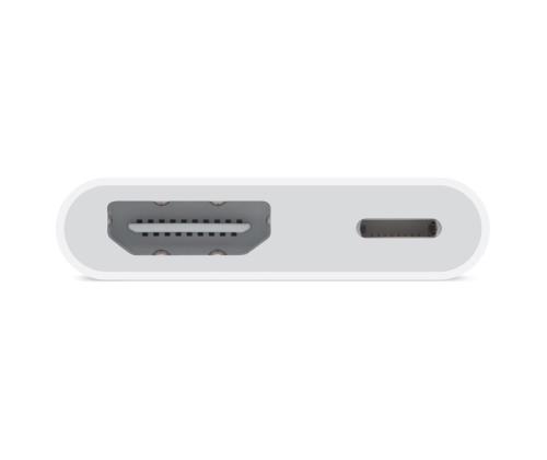 Apple Lightning HDMI-sovitin, valkoinen - Sovitin