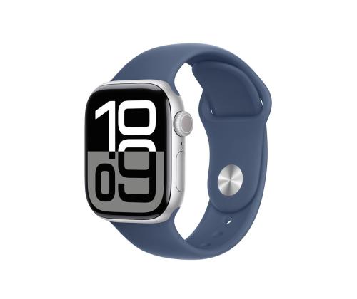 Apple Sport Band, 42 mm, S/M, sininen - Kellonauha