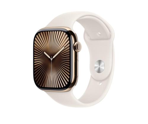 Apple Sport Band, 46 mm, S/M, beige - Kellonhihna