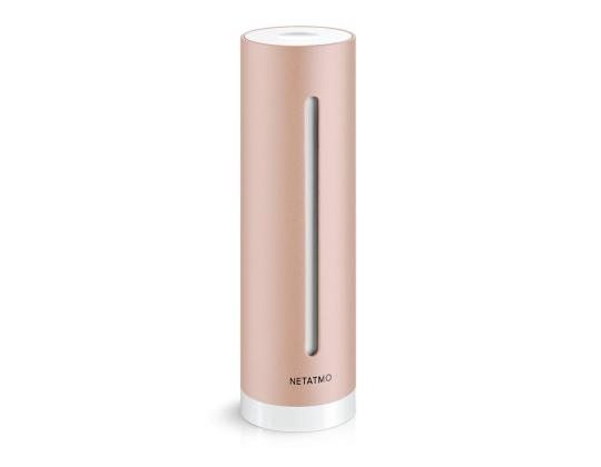 Netatmo Smart Indoor Air Quality Monitor, ruusukulta - Älykäs sisäilman laatumittari