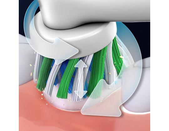 Braun Oral-B Pro Seeria 1, 2 tk, sininen/must - Elektriliste hambaharjade komplekt