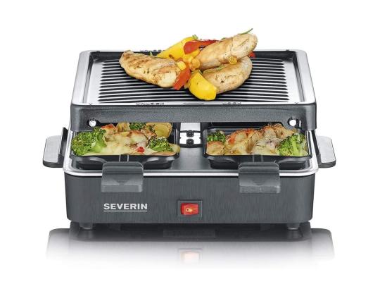 SEVERIN, 600 W, musta - Raclette-grilli