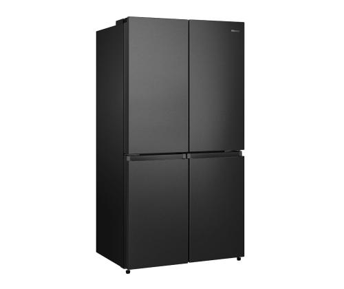 Hisense, Total No Frost, 609 L, korkeus 179 cm, musta - SBS-jäähdytin