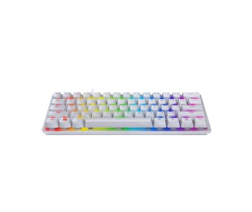 Razer Huntsman Mini Mercury Edition Purple Switch, SWE, valkoinen - Näppäimistö - Näppäimistö