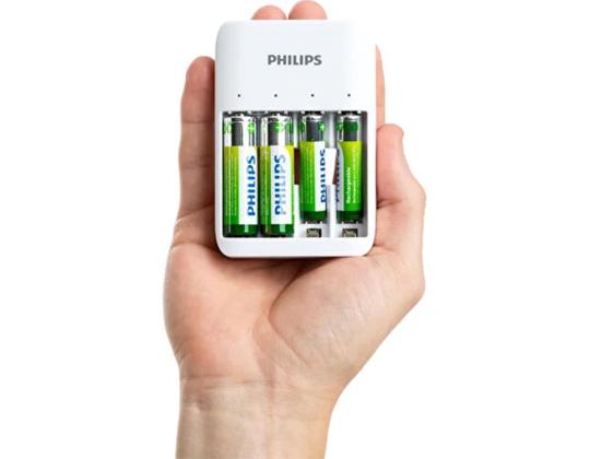 Philips SCB4013NB, valkoinen - Akkulaturi
