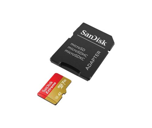 SanDisk Extreme microSDXC UHS-I CARD, 512 GB - Muistikortti - Muistikortti