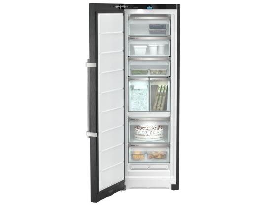 Liebherr, NoFrost, 278 L, korkeus 186 cm, tummanharmaa - Pakastin