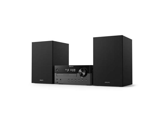 Philips TAM4505, 2.0, 60 W, Bluetooth, USB, CD, musta - Musiikkikeskus