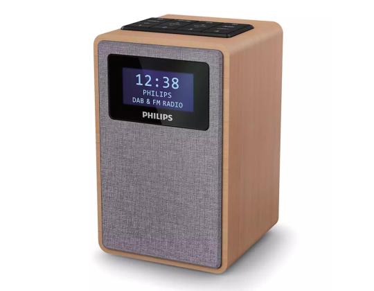 Philips, FM/DAB+, minimalistinen, ruskea - Kompakti radio