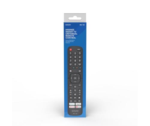 Savio RC-14, Hisense TV, musta - TV:n vaihtokonsoli -