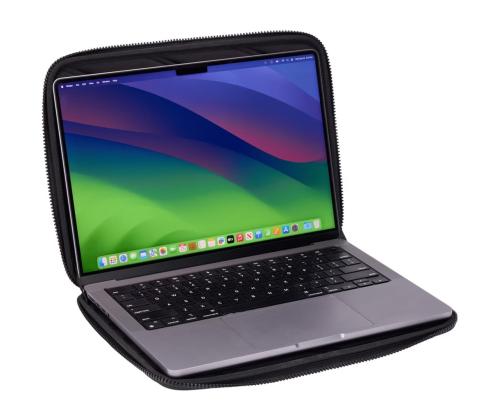 Thule Gauntlet, 14", MacBook, musta - Kannettavan tietokoneen suojakotelo