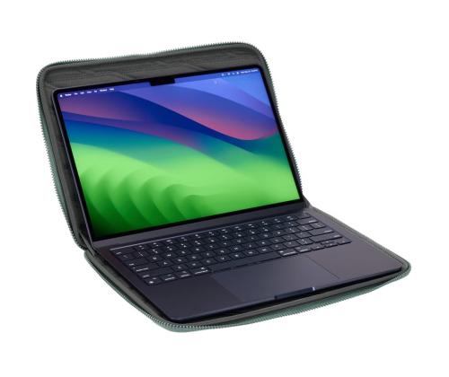 Thule Gauntlet, 14", MacBook, vihreä - Kannettavan tietokoneen kotelo
