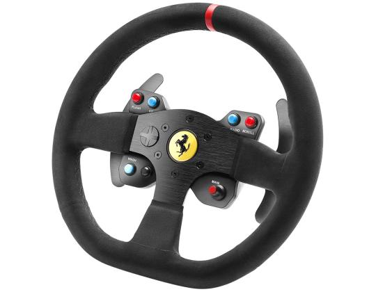 Thrustmaster 599XX EVO 30 Wheel Add-On Alcantara Edition, musta - Sim-pyörän lisäosa