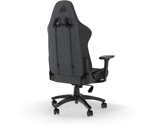 Corsair TC100 Relaxed Fabric, musta/harmaa - Pelituoli