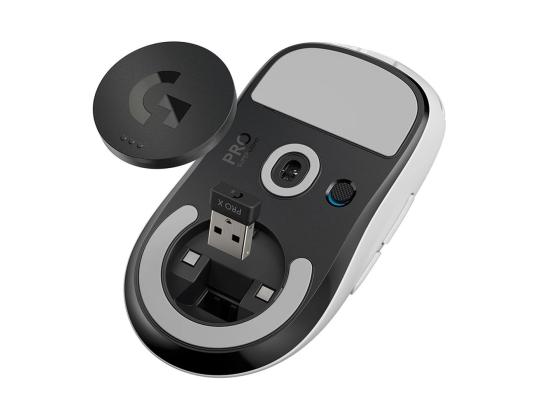 Logitech Pro X, valkoinen - Langaton optinen hiiri