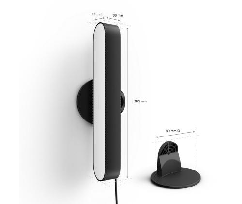 Philips Hue Play -valopalkki, valkoinen ja Color Ambiance, musta - Älykkään valon jatke jatke