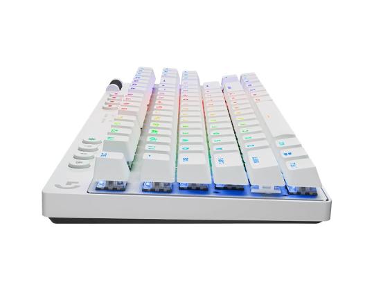 Logitech PRO X TKL, US, valkoinen - Langaton näppäimistö