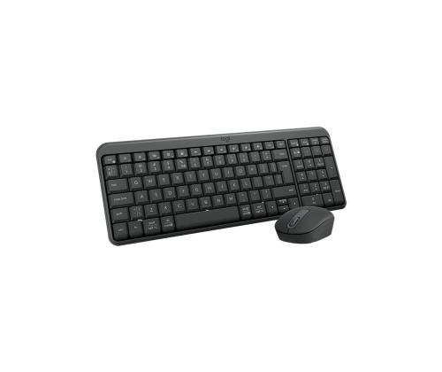 Logitech MK250 Compact, Bluetooth, SWE, musta - Langaton työpöytälaite