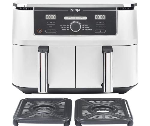 Ninja Foodi MAX Dual Zone, 9,5 L, 2470 W, valkoinen - Kuumailmapannu