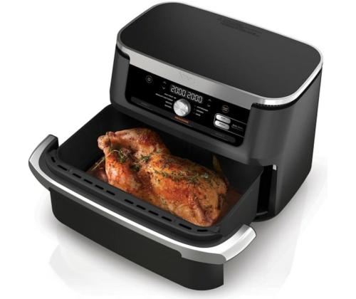 Ninja Foodi FlexDrawer Dual, 10,4 L, 2470 W, musta - Kuumailmapannu