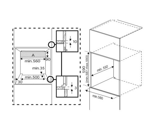 Beko, 72 L, katalyyttinen puhdistus, tummanharmaa - Integroitu uuni