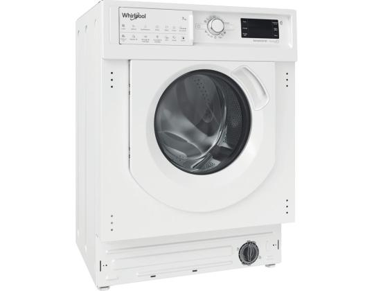 Whirlpool, 7 kg / 5 kg, syvyys 55 cm, 1400 rpm - Integroitu pesukone kuivausrummulla