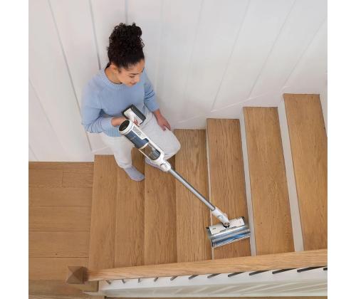 Shark Floor Detect, automaattinen tyhjennys, valkoinen - 