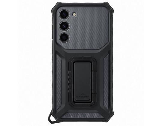 SAMSUNG Rugged Gadget Case, Galaxy S23+, titaani - Älypuhelimen kotelo